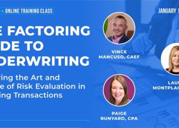The Factoring Guide to Underwriting –  2 Day Live Online Class
